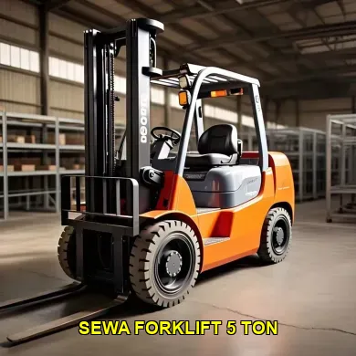 sewa forklift 5 ton